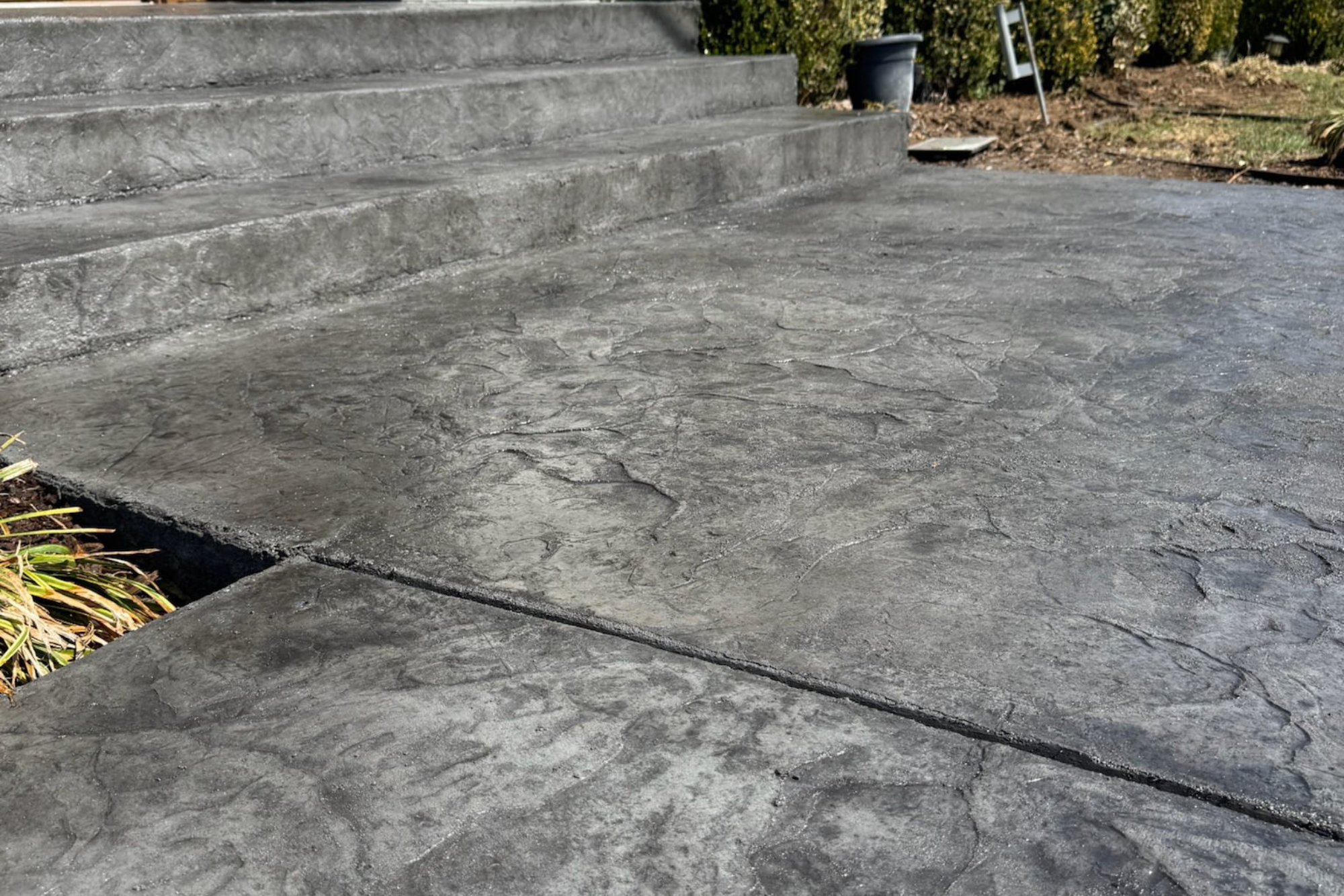 stamped concrete