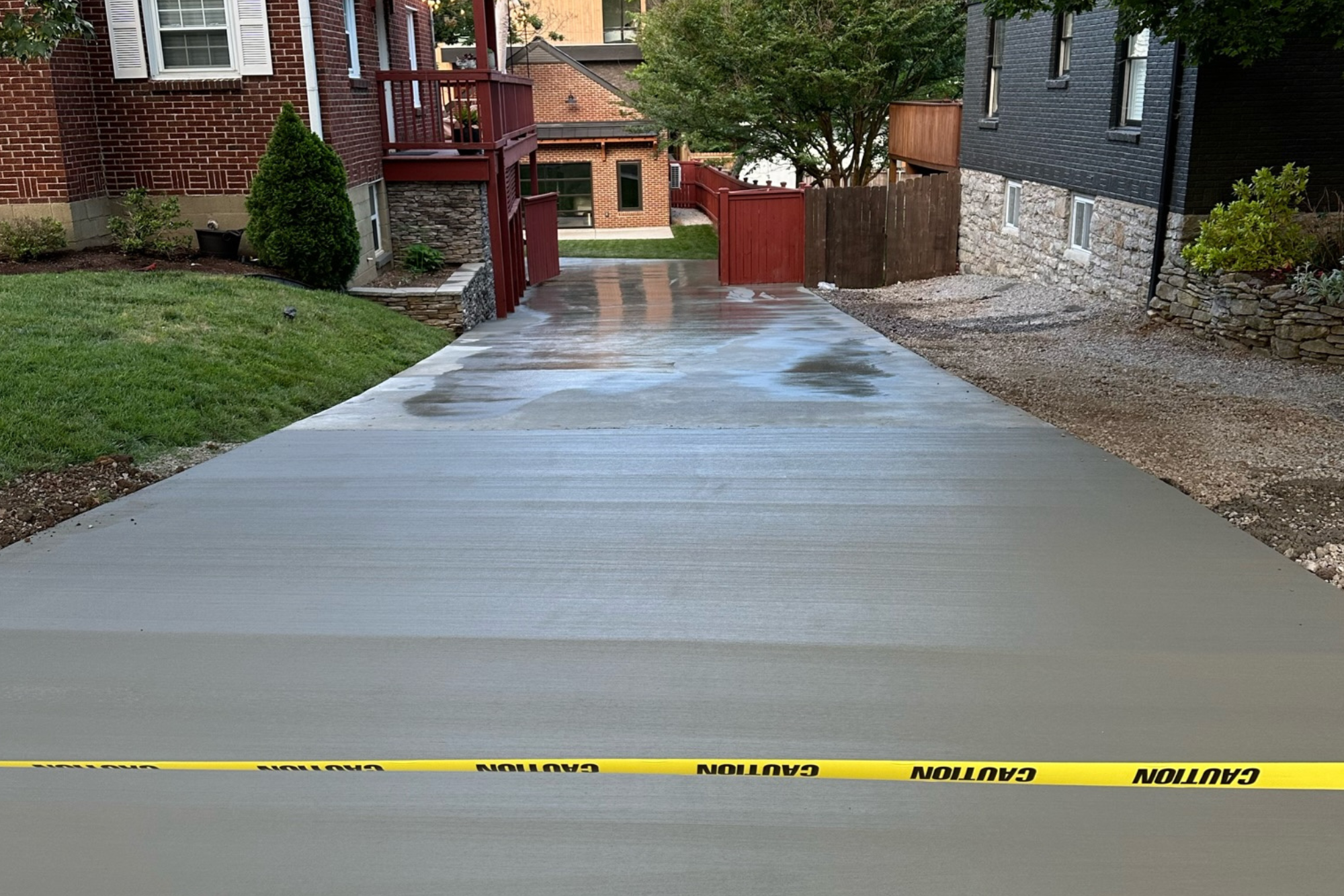 concrete driveway repair