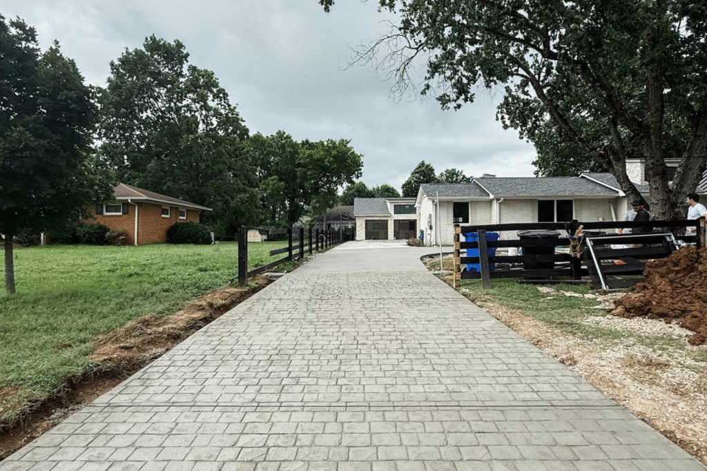 concrete driveway repair