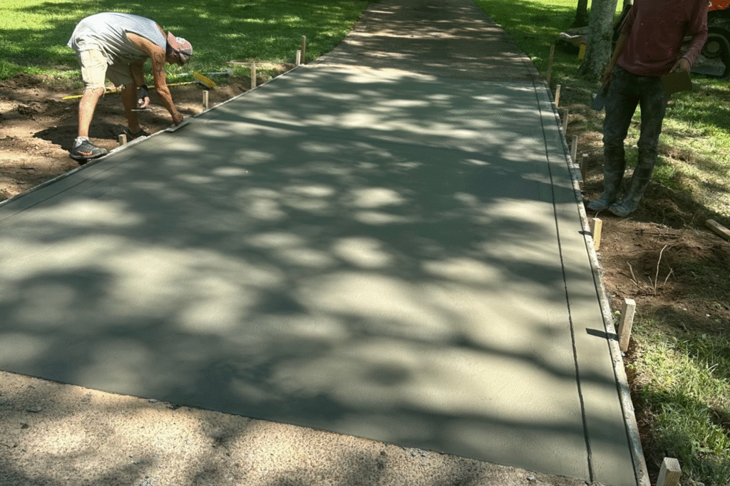 concrete driveway murfreesboro tn
