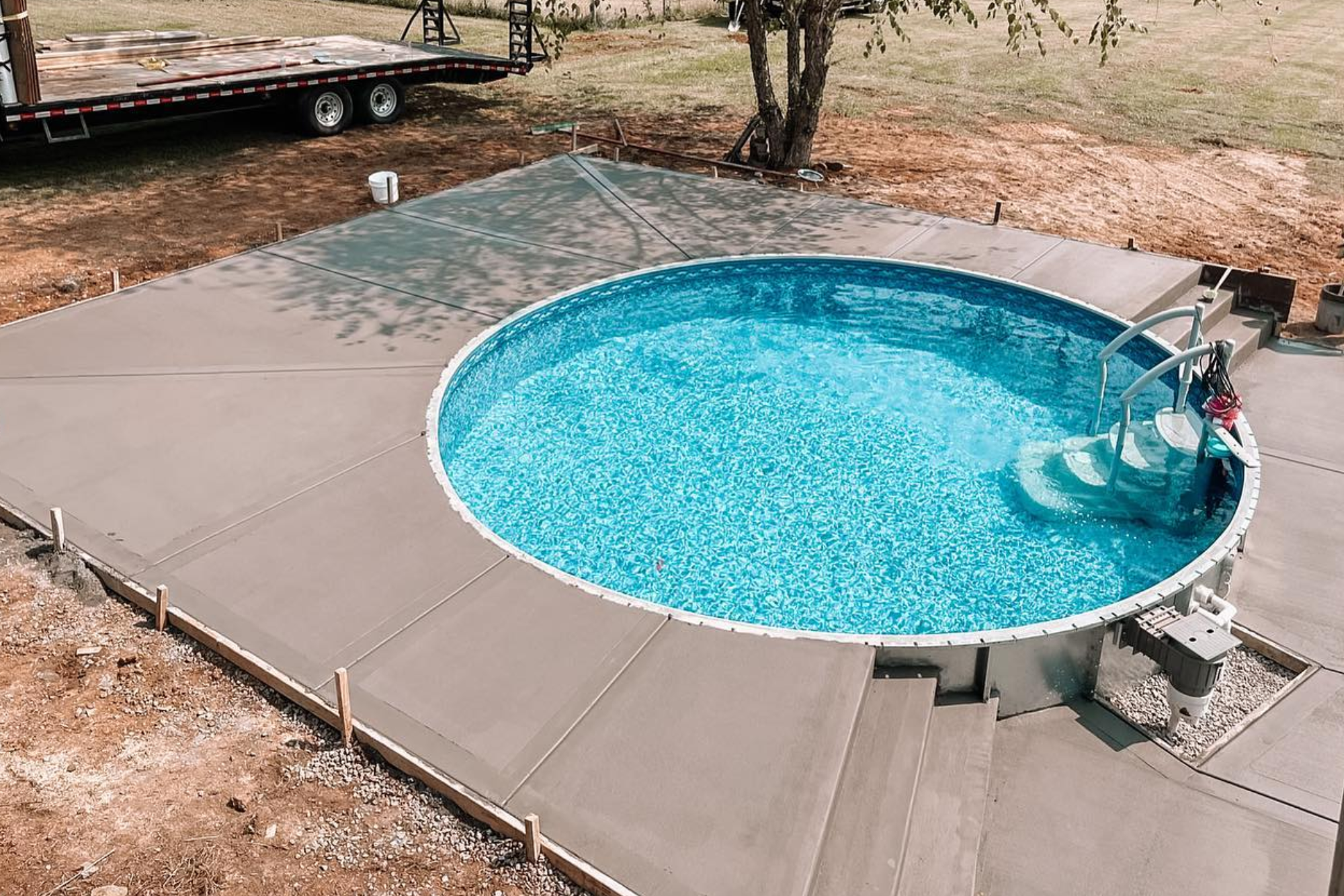 concrete pool deck contractors