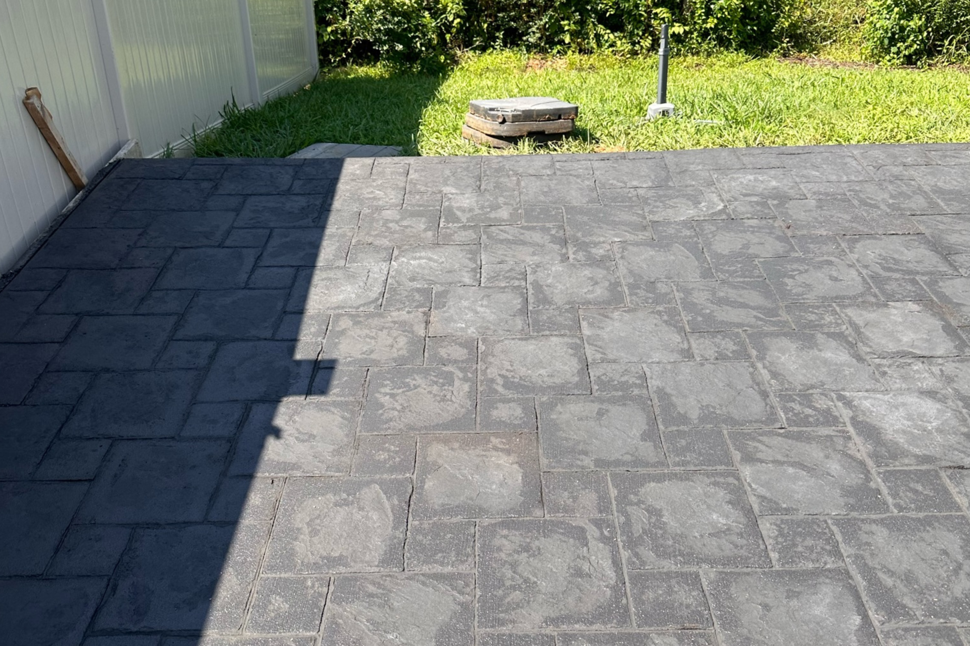 stamped concrete