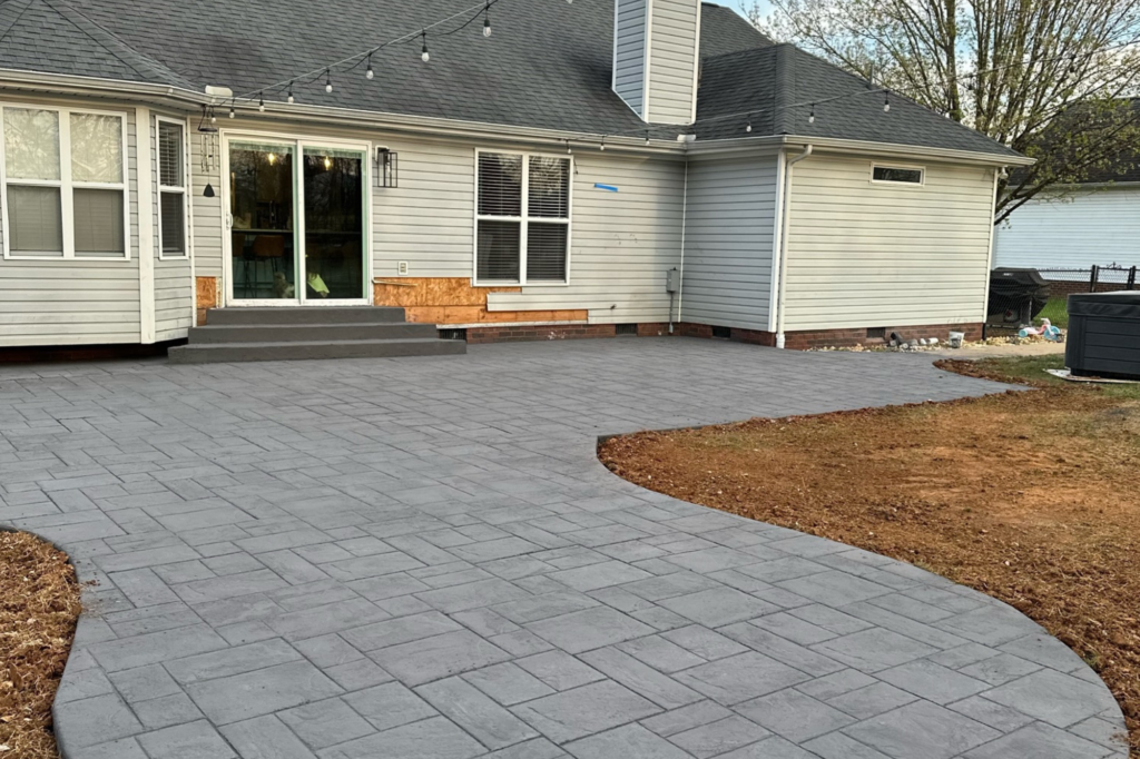 stamped concrete 