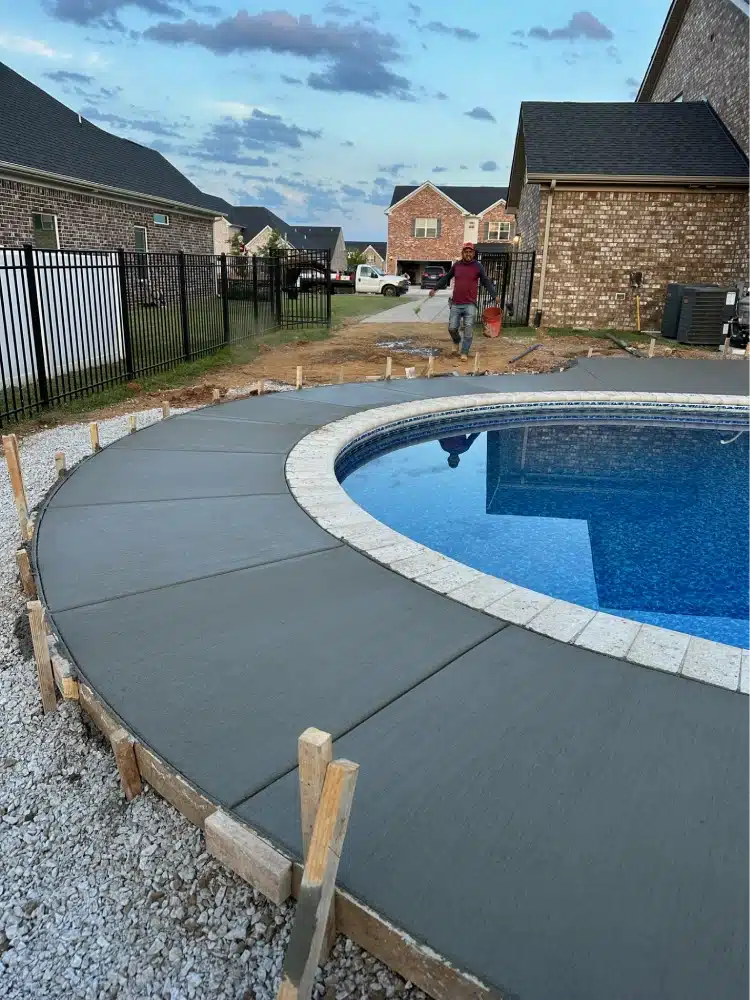 Pool Decks around Murfreesboro